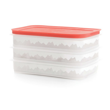 Tupperware Freezer Mates Ii Stack(3)-Wmel